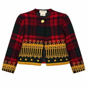 Helga for Saks Fifth Avenue 90s vintage blazer preppy dark academia